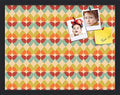 PinPix 22x17 inch Cork Bulletin Board. This Decorative Framed Pin Board Comes with Abstract Pattern in Color Design and Satin Black. Ideal for Home, Office Decor or School (PinPix-564) by PinPixBulletinBoards