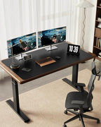 YSAGi 55" x 24" Large PU Leather Desk Mat for Keyboard and Mouse - Waterproof Non-Slip Desk Pad Protector for Office, Home, Writing Desk, Black - Image 2