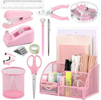 13-in-1 Office Desk Organizer Set for Back to School Supplies Accessories by SYMDROMIA
