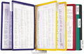 Durable Wall Mounted Reference System, 10 Double-Sided Panels, Mix Colors by DURABLEOfficeProducts