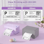 MUNBYN Bluetooth Thermal Label Printer, Wireless 4x6 Shipping Label Printer - Image 2