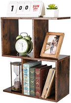PAG-Mass Desktop Bookshelf Freestanding Wooden Countertop Bookcase Accessories Organizer Display Rack Dorm Desk Storage Shelf - Image 5