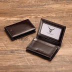 HISCOW Full Grain Leather Business Card Holder Case - Image 2