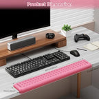 Leolee L-Shaped Desk Long Wrist Rest Elbow 60CM, Pink Arm Rest for Desk - Image 6