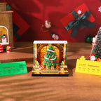 3D Calendar 2027, 3D Creative Time Piece Calendar 2027，Daily Tear-Off Memo Pad with Light, Paper Carving Desktop Decoration, 3D Art Calendar Memo Pad,Unique Holiday Craft Gift (Window Christmas tree) - Image 4