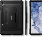 Spigen for Galaxy Tab S8 Plus Case (2022), Galaxy Tab S7 Plus Case (2020), Rugged Armor Pro Protective Tri-Fold Cover and S Pen Holder, 12.4 inch, Black - Image 7