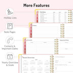 Jul 2026 - Dec 2027 Planner, Forvencer 18 Month Planner 2026-2027, 8.5"x11" - Image 5