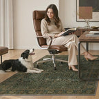 36"x48" Office Chair Mat for Hardwood Floor, Non-Slip Washable Dark Brown - Image 7
