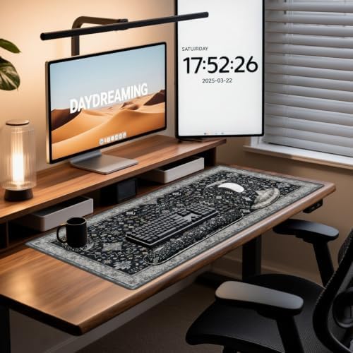 Mousepad Set，Keyboard Mat+Wrist Support Mouse Pad+Wrist Rest Pad+Coaster - Image 7
