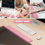 Leolee L-Shaped Desk Long Wrist Rest Elbow 60CM, Light Pink Arm Rest Desk - Image 7