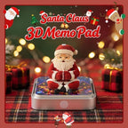3D Calendar 2027,Time Piece Calendar 2027,3D Memo Pad,Tear Away Calendars,Santa Claus 3D Memo Pad Christmas Gift,New Year Gift (Christmas Santa Claus) - Image 2