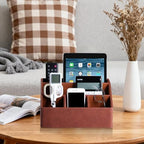 Desk Organizer Caddy Nightstand Organizer Desk Caddy Remote Holder - Image 6
