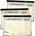 Large Teacher Desk Calendar 2026-2027 - Desktop Calendar 2026 by HadleyDesigns
