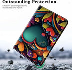 Case for 7" Kindle Paperwhite 12th Generation 2025/2024 & Kindle Colorsoft Signature Edition, Multi-Angle Viewing PU Leather Case with Card Slot for Kindle Paperwhite 2025 - Watercolor - Image 2