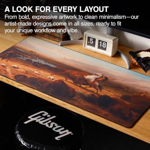 MPCO. The Last of the Buffalo Gaming Desk Pad, 36" x 17" Duraglyde Desk Mat - Image 6