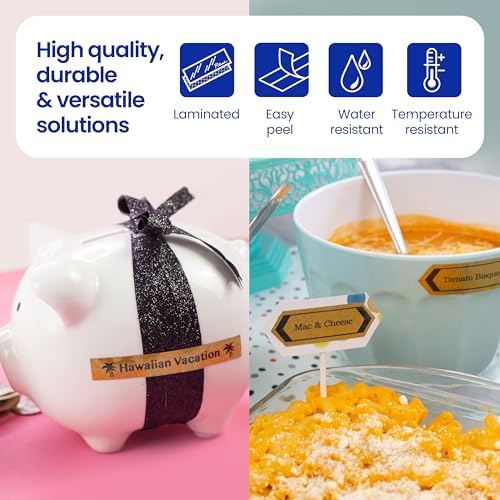 Brother Genuine P-Touch TZe, Black Print on Gold Label Tape (TZePR851), Premium Glitter Laminated,1in x 26.2ft (24mm x 8m) for Select P-Touch Label Makers, Powerful Lamination, for Crafting - Image 3