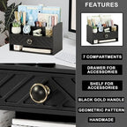 Desk Organizer with Drawer, Countertop Bill Mail Organizer and File Storage - Image 6
