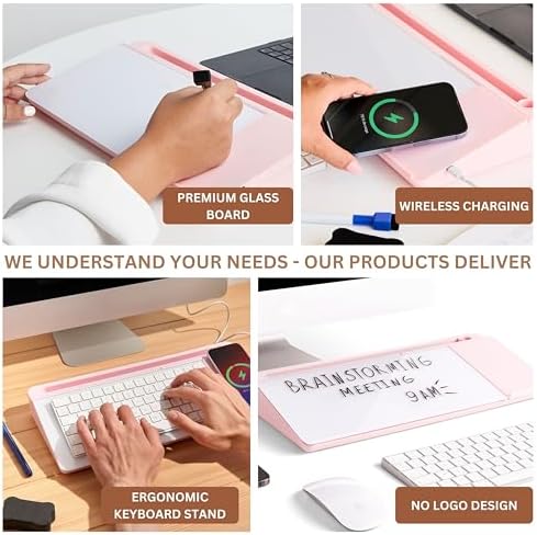 Desktop Dry Erase Board with Charger - Image 3