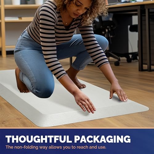 FEATOL Anti Fatigue Mat for Standing Desk & Kitchen Floor, 9/10 Extra Thick - Image 7
