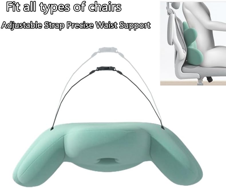 Lumbar Support Pillow for Office Chair, Back Support Pillow for Car, Chair - Image 6