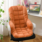 Office Chair Cushion Soft Dorm Desk Chair and Rocking Chair Cushion Non-Slip Seat Pad with Back for Kitchen Dining Chair by Unknown