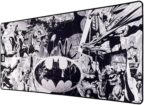 SUBSONIC Batman Mouse Pad XXL 35x15 in – Gaming Desk Mat Extra Large by SUBSONICINC