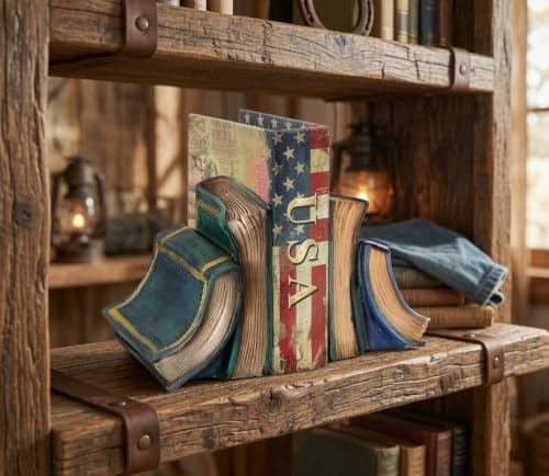 Bellaa Books Bookends, Writer, Author, Booklover, Sets, 23354 - Image 4
