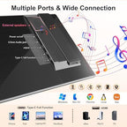 Portable Monitor 16" 1200P FHD Horizontal Vertical with Speaker - Image 6