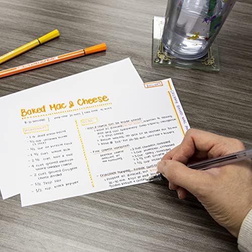 BAZIC Products White Ruled Index Cards, 5 x 8 in, 50 Ct, 36-Case - Image 7
