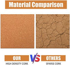 SUNGIFT Cork Board 12"x12" -12 Pack Square Decorative Cork Tiles 1/4" Thick - Image 7