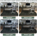 36"x60" Office Chair Mat for Hardwood Floor, Non-Slip Washable Dark Green - Image 6