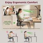 Desk Extender Tray, 30"×12" Clamp-On Arm Rest Shelf, 90° Foldable Computer Elbow Support for Office Home, Space-Saving Keyboard Mouse Tray (White) - Image 6