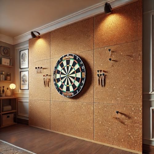 Manton Cork 24" x 36" x 1" Thick Cork Sheet, 100% Natural and Sustainable Cork Board for Dart Board Backers and Bulletin Boards. Perfect for Home, School, and Office - Image 2