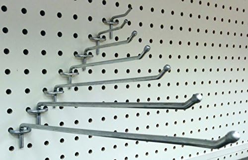 1" Peg Hooks, Pegboard Display Panel Hangers - 100 Pack - Image 2