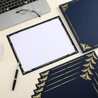 Fainne Certificate Holder Foil Border Bulk 8.5 x 11 Inch,250 Pcs - Image 4