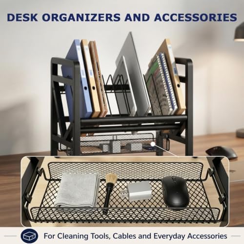 Vertical Laptop Stand, Laptop Storage Rack - Image 3