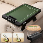 SINWANT Couch Armrest Table with 360° Rotating Phone Holder,Black - Image 4