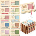 Kosiz 10 Set Wooden Sticky Note Holder Kit, Thank You, Morandi by Kosiz