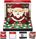 2027 3D Paper Carving Desk Calendar With LED Light (Santa Claus) by Divtada
