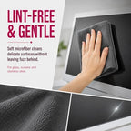 Genie Cloth Magic Cloth, Genie Magic Cleaning Cloths 6 Pack, XXL 16 x 12 Inch Microfiber Cleaning Cloths, Streak-Free & Lint-Free Magic Cloths for Windows, Glass, Stainless Steel, Screens and Cars - Image 5