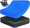 Gel Seat Cushion for Office Chair, Car Seat, XX-Large, Black by Unknown