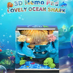 3D Memo Pad Time Piece Calendar 2027, 3D Tear-Off Art Desk Calendar 2027, Creative 3D Memo Pad Paper Art Tree House DIY Paper Carving Decoration (Underwater World) - Image 4