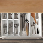 ANTOWIN 6Pcs Expandable Bamboo Drawer Dividers, Fits 17.6-21.6" Drawers - Image 6