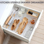 Aneco 20Pcs Extendable Drawer Organizer 4-Size Expandable Drawer Organizer - Image 6
