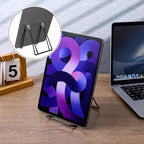12 Pack Large Metal Book Stand, 9.2 Inch Adjustable Display Holder Easel Collector Stand for Home Office Books Magazine Frames Comic Plates Album CD - Image 6