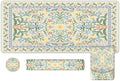 iLeadon Computer Desk Mat, Mouse Pad and Keyboard Wrist Rest Set by iLeadon