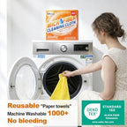 Microfiber Cleaning Cloth 300GSM 64 Pack 12.8"x12.8" Cleaning Rags - Image 7