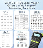 Label Maker Machine with-Tape, Handheld Portable Wire Label Maker - Image 5