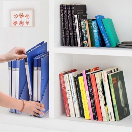 WRINGKIT 4 Pack Clear Magazine Holder, Vertical - Image 6