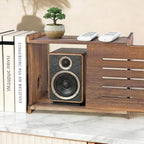 WiFi Box Hider Wood, Cable Organizer Storage Cabinet - Image 4
